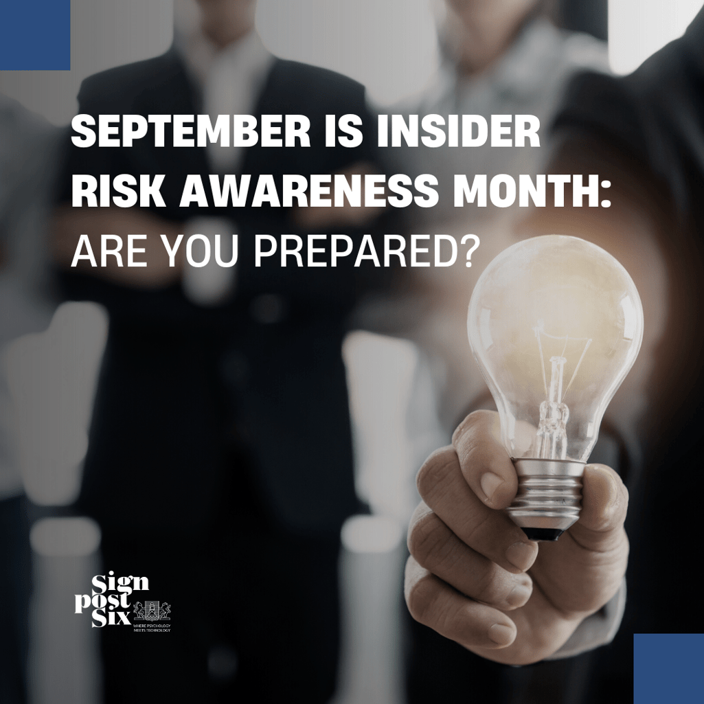 Insider Threat Awareness Month Linkedin Post